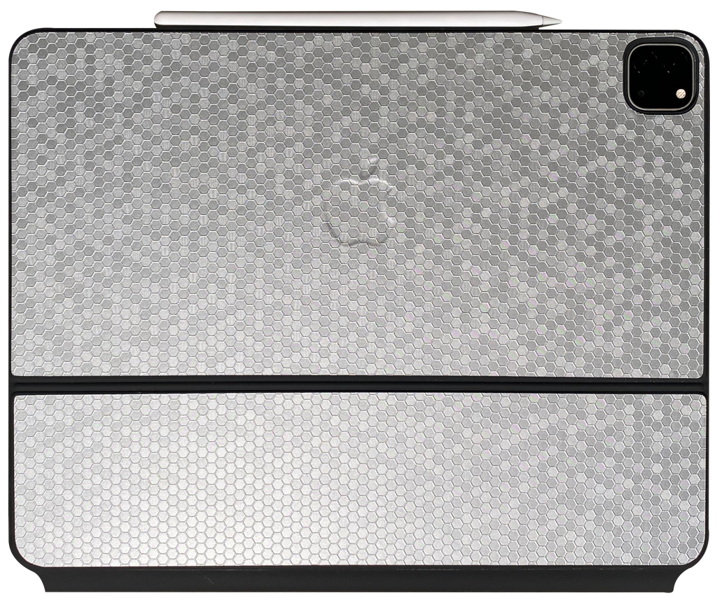 Honeycomb: Metallic Silver